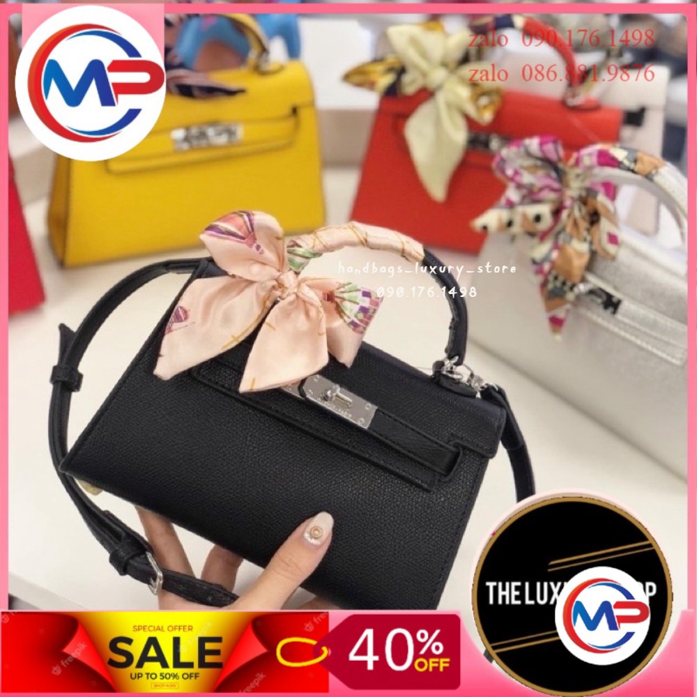 Khăn lụa quấn quai túi siêu xinh mềm đẹp, phụ kiện kiện dành cho túi xách - Hana Bag