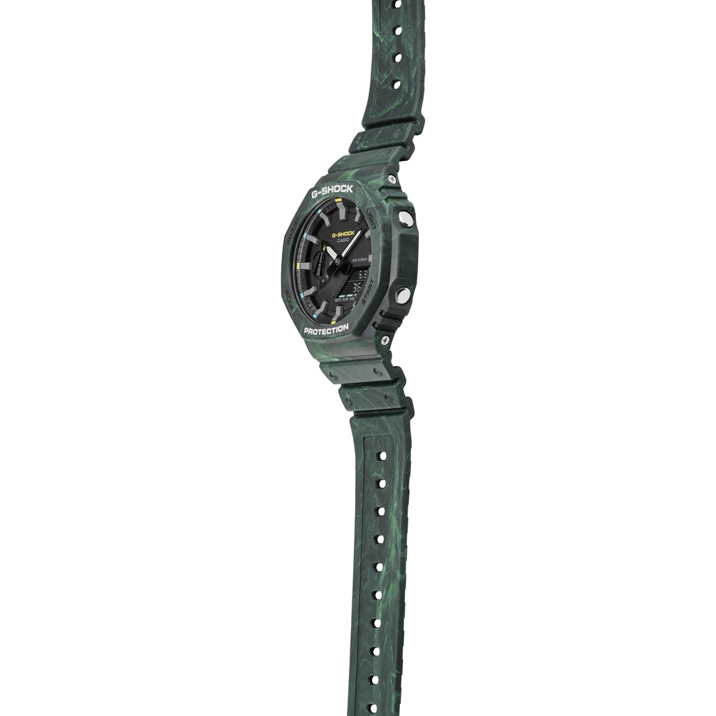 Đồng hồ nam Casio G-Shock GA-2100 / GA-2100FR-3A chống va đập, chống nước 200m, hàng chính hãng