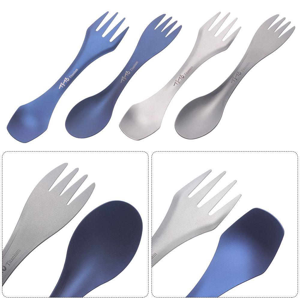 MUVAKO Đũa Titan Nguyên Chất Chất Lượng Cao Tiện Dụng Khi Đi Cắm Trại