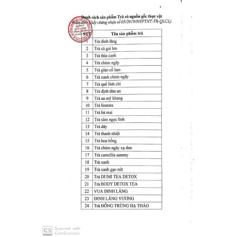 [Chính hãng] 10 bịch trà đinh lăng 25 túi lọc Thái Hưng an thần, ngủ ngon