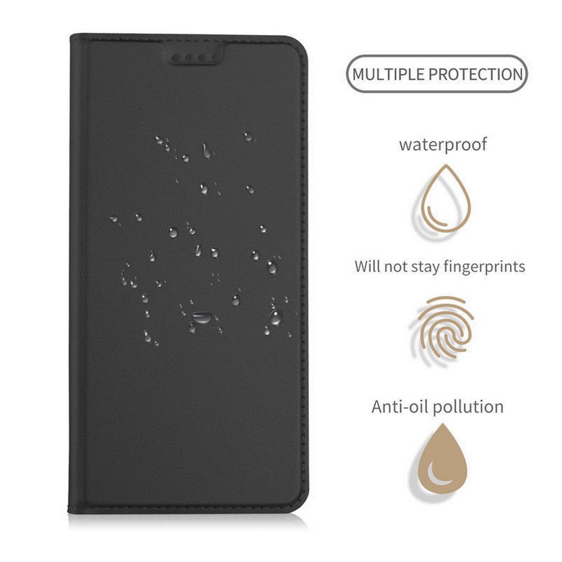 Bao da điện thoại bằng PU nắp lật kiểu ví từ tính cho Sony Xperia XZ Premium XA1 Plus XA2 XZs XZ1 XZ2 XZ3 XA3