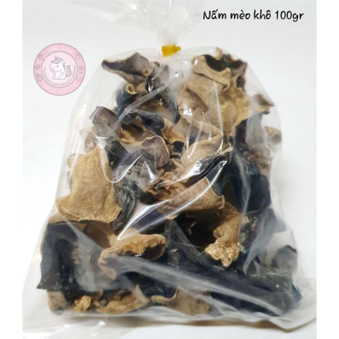 Nấm Mèo  / Wood-Ear Mushroom 100gr ~ 300gr  - giao hàng toàn quốc