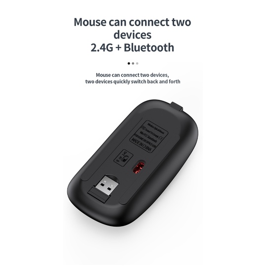 CHUYI Bộ Bàn Phím Và Chuột Không Dây Bluetooth 3.0 5.0 2.4Ghz 109 Phím Có Thể Sạc Lại Cho iPad Laptop Điện Thoại Notebook