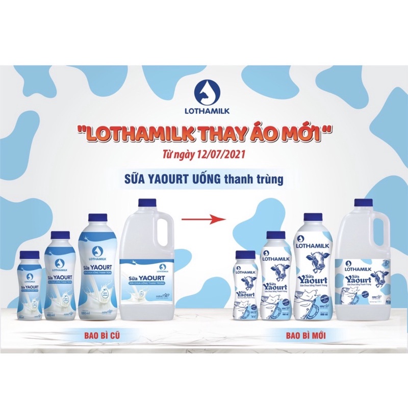 sữa tươi thanh trùng không đường 900ml
