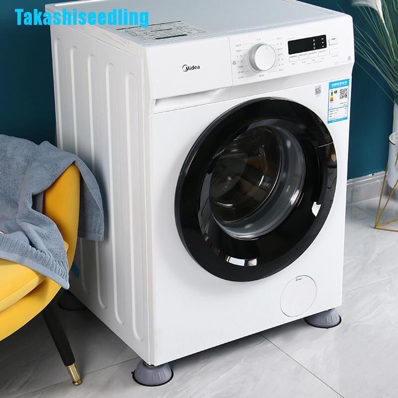 Bộ 4 Miếng Đệm Cao Su Chống Rung Máy Giặt,Đế Chống Ồn Máy Giặt,Chân Đỡ  Đa Năng Tủ Lạnh