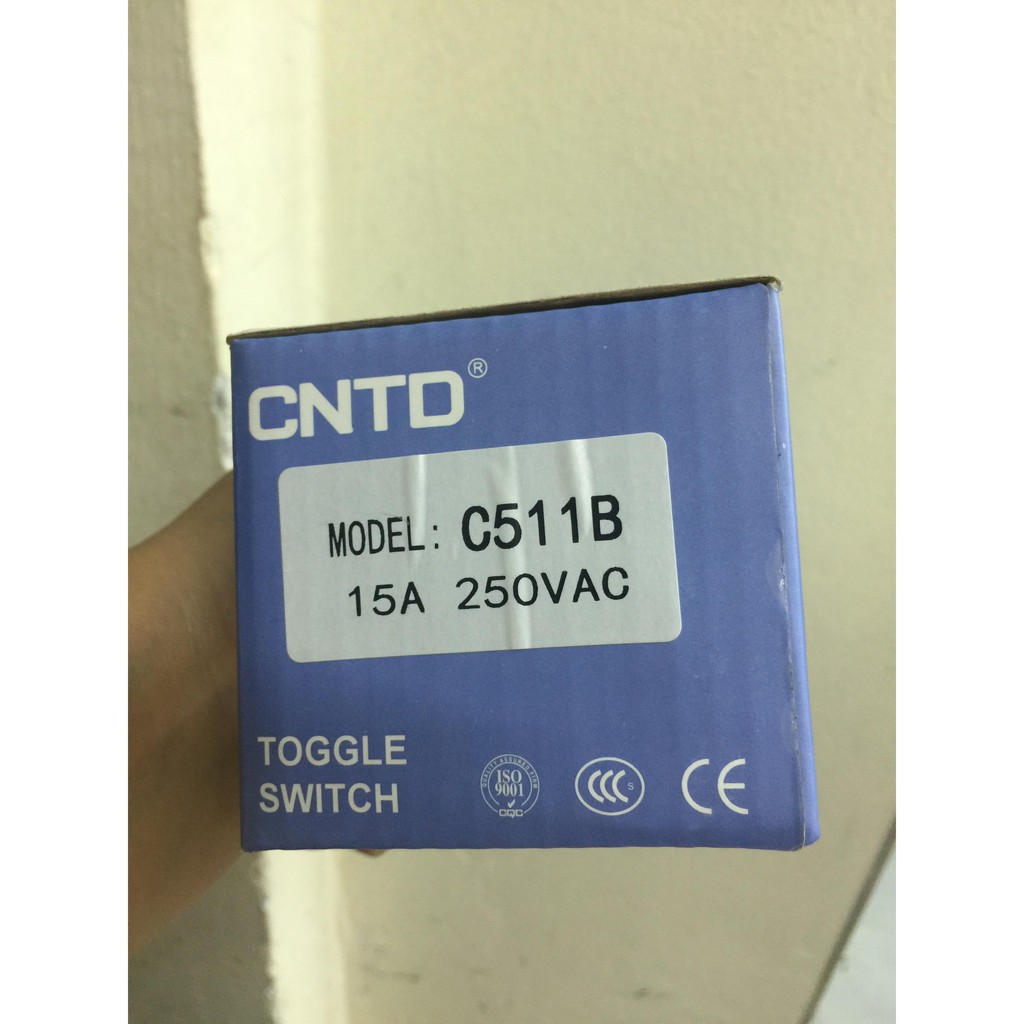 Công tắc gạt 2 chân C511b cntd , công tắc on off 15A 250vac 2 vị trí, công tắc gạt 2 chân 2 vị trí C511b cntd.