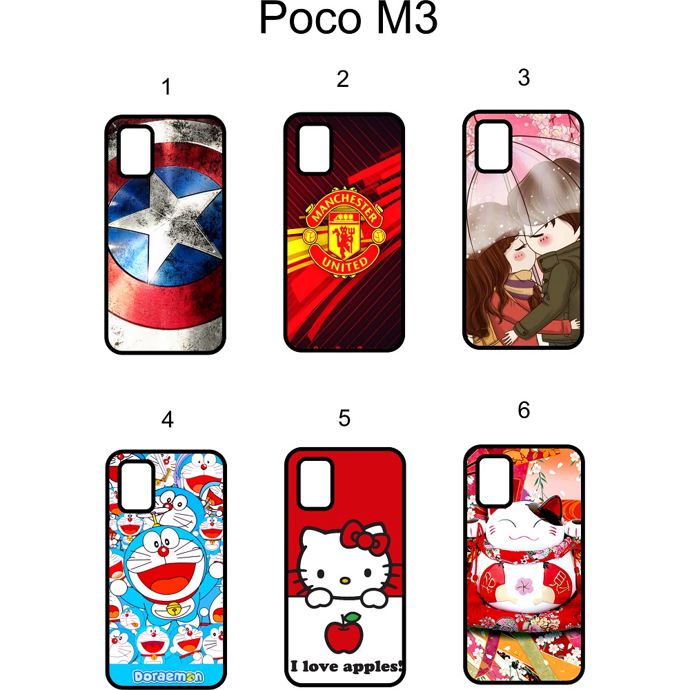 Ốp lưng kính hình in tuyệt đẹp cho máy Xiaomi PocoF1, PocoM3, PocoX3, Redmi5, Redmi5 plus, Redmi5 pro.