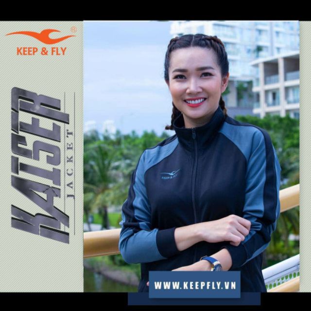 ÁO KHOÁC THỂ THAO KAISER KEEP&FLY CO DÃN 4 CHIỀU