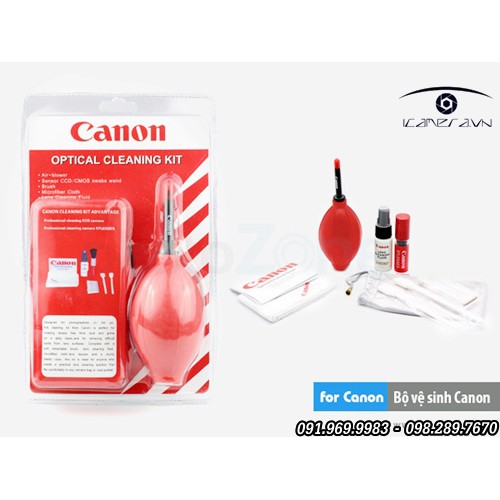 [Mã ELFLASH5 giảm 20K đơn 50K] BỘ DỤNG CỤ VỆ SINH MÁY ẢNH CANON CLEANING KIT