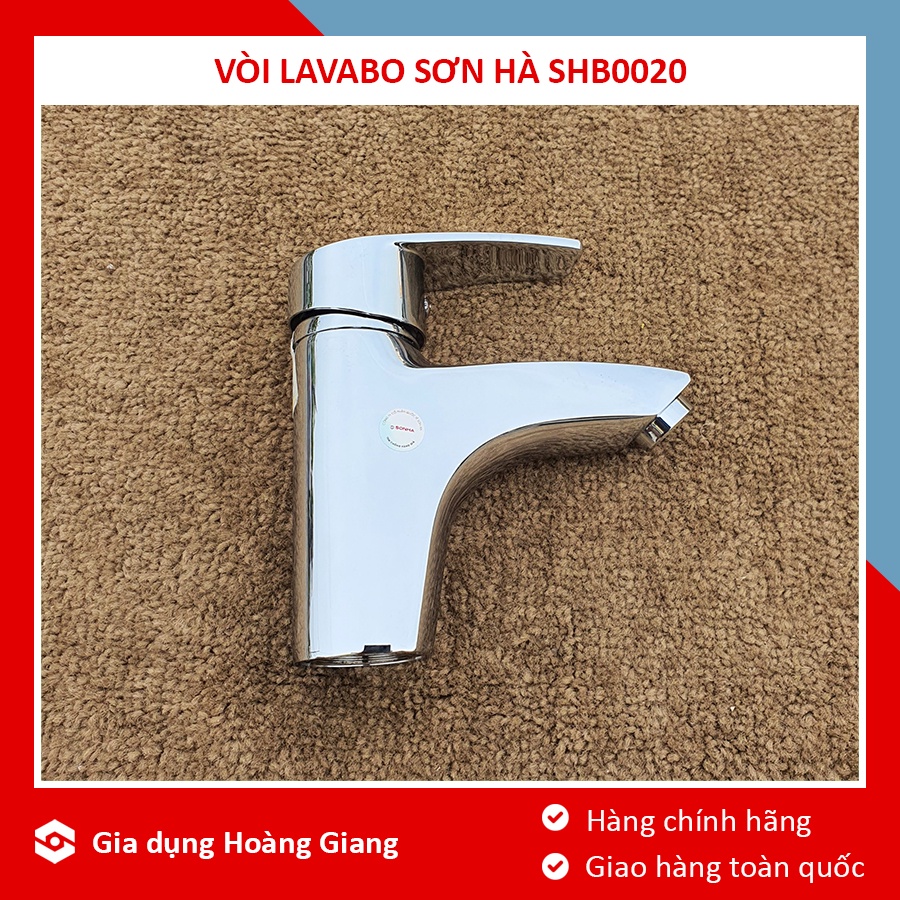 Vòi chậu rửa mặt lavabo Sơn Hà SHB0020 chính hãng