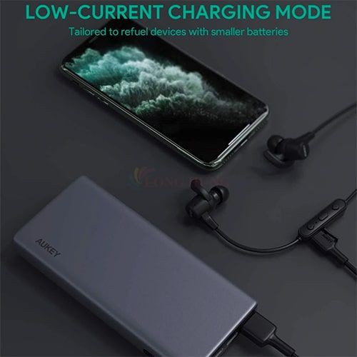 Sạc dự phòng Aukey 10000mAh PD18W QC3.0 PB-Y32 - Hàng chính hãng