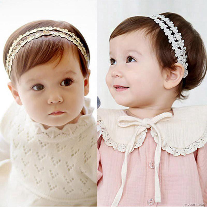 Băng Đô Hoa Xinh Xắn Dành Cho Bé Gái