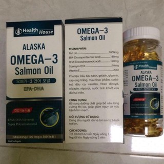 Alaska Omega 3 Bổ Não, Tăng Cường Thị Lực, Giảm Nguy Cơ Mắc Bệnh Tim Mạch