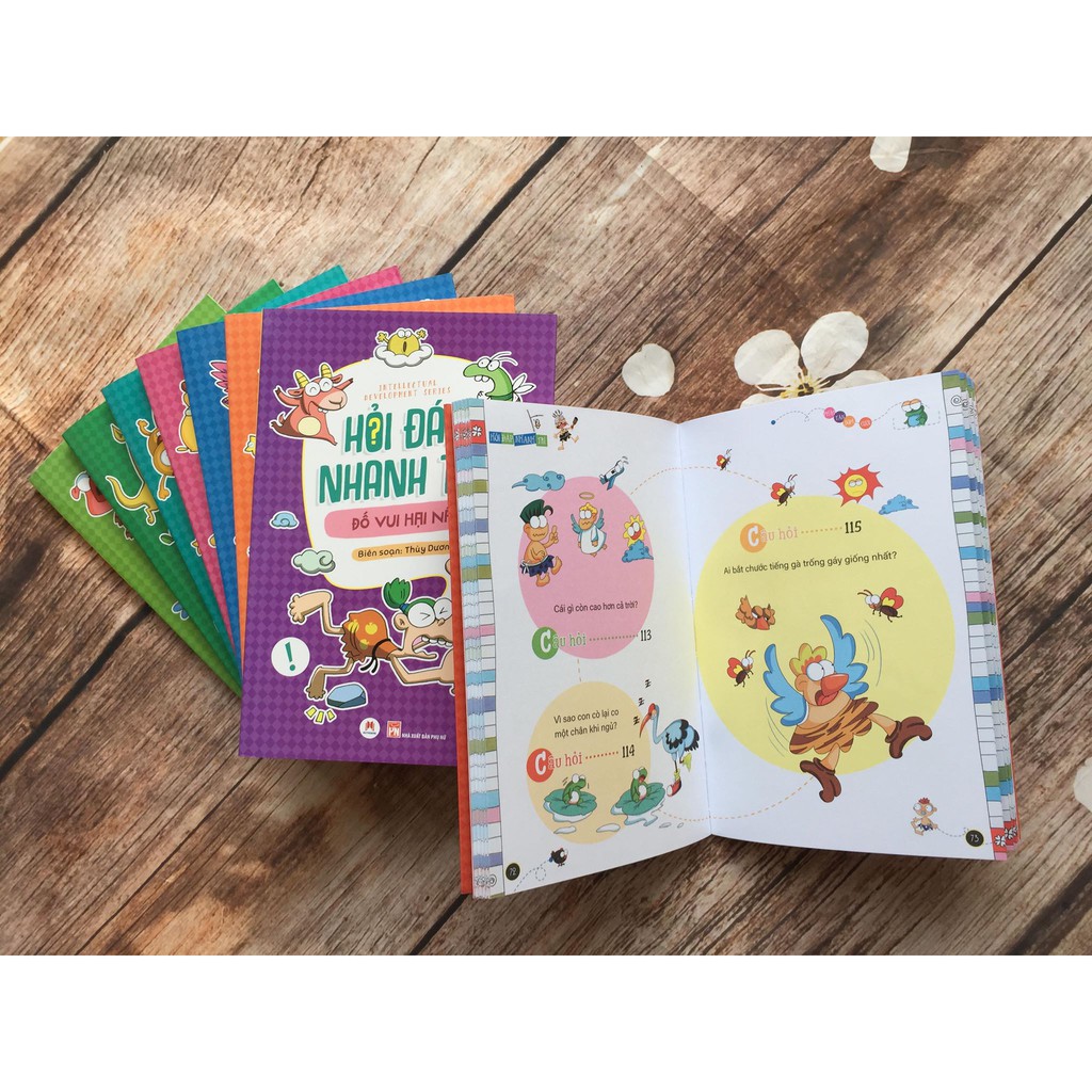 Sách - Hỏi nhanh đáp trí - Phát tán bom cười