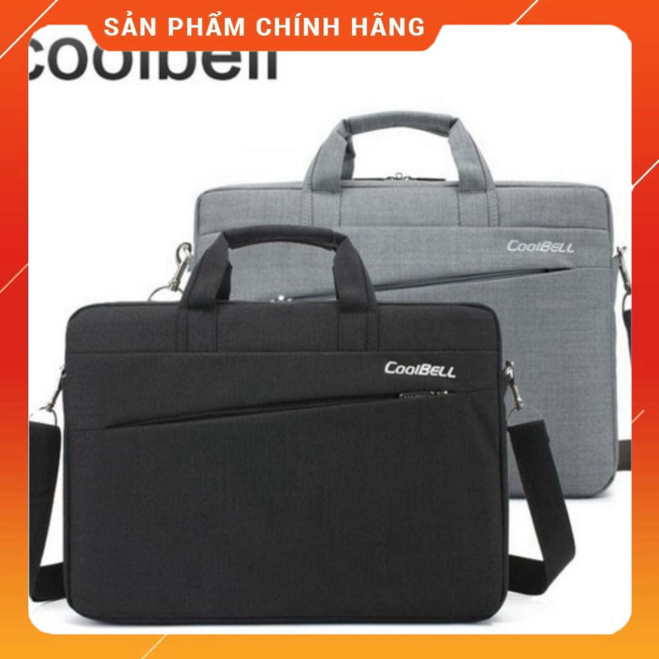 (Chính Hãng) Túi Xách Laptop Thời Trang Coolbell 3009 14 Đến 15.6 Ink (Màu Ghi)