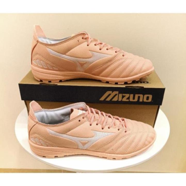 Giày đá bóng sân cỏ nhân tạo Mizuno Neo 3 màu hồng TF siêu bền ! < 🏐️ ⚾️