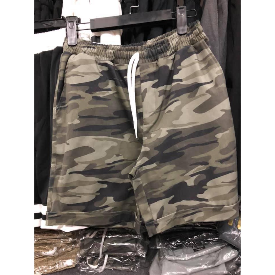 [Ảnh thật] QUẦN CAMO SHORT CHẤT LIỆU KAKI CỰC THOÁNG MÁT