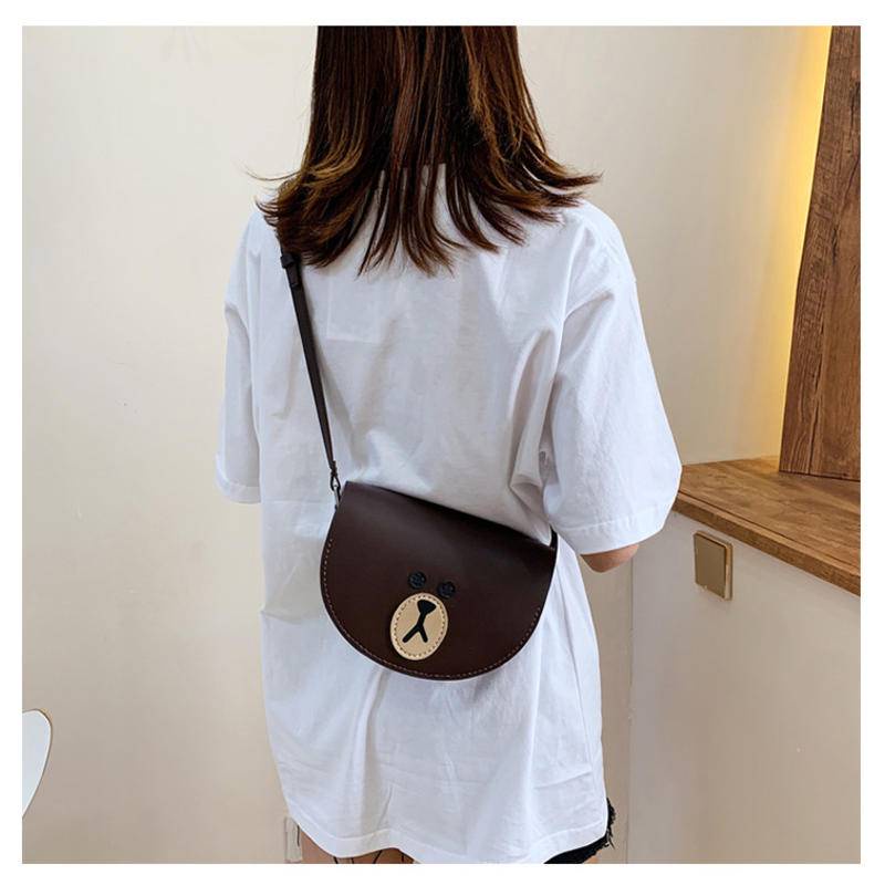 DIY Bag Set / Hand Woven Sling Bag - Women's Homemade Shoulder Bags - Cute Gift Bear Bag