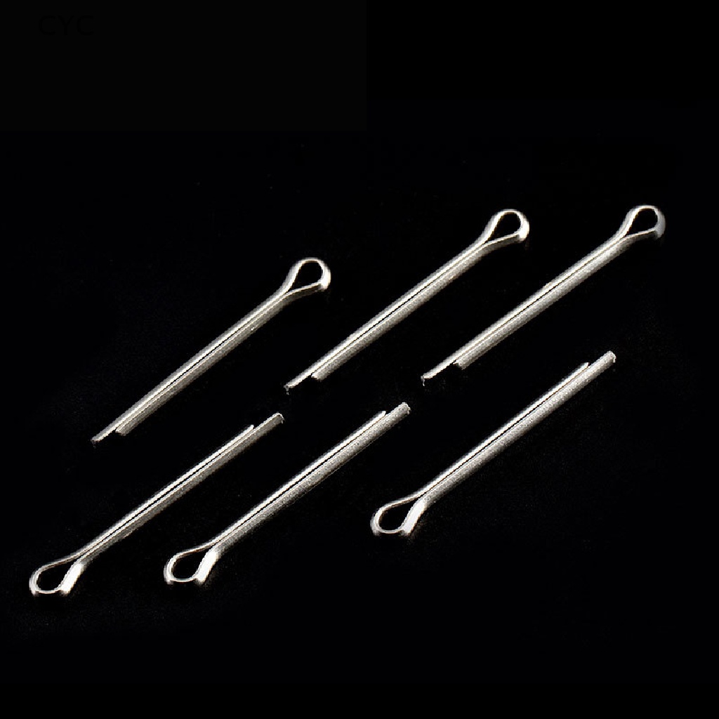 CYC 10pcs Bicycle Disc Brake Pads Lock Pin Stainles Steel Split Pin Bike Fix Bolts CY