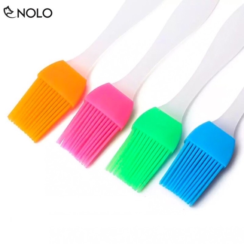 Compo 2 Cây Cọ Quét Dầu Mỡ, Gia Vị, Nước Sốt Lên Thực Phẩm Chất Liệu Silicone An Toàn