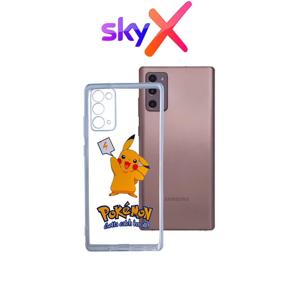 Ốp lưng SAMSUNG hình PIKACHU chống sốc Note 20 Ultra Note 20 Note 10 Lite