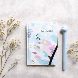 Sổ RIG Daily Journal Xanh Nguệch Ngoạc - kẻ ngang
