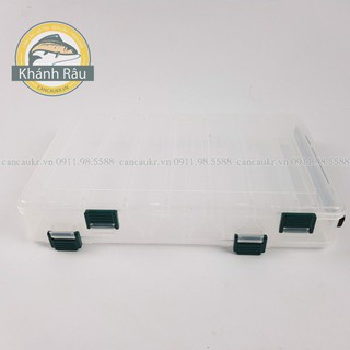 Hộp đựng mồi lure 8 ngăn 1 mặt