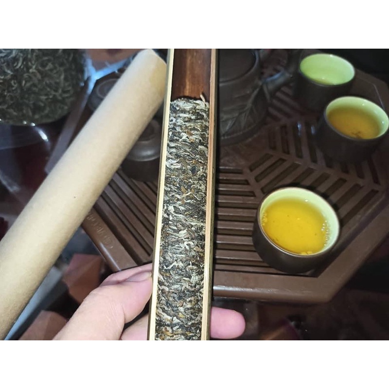 Trà Shan Tuyết lam ống ~200g/ống | BigBuy360 - bigbuy360.vn