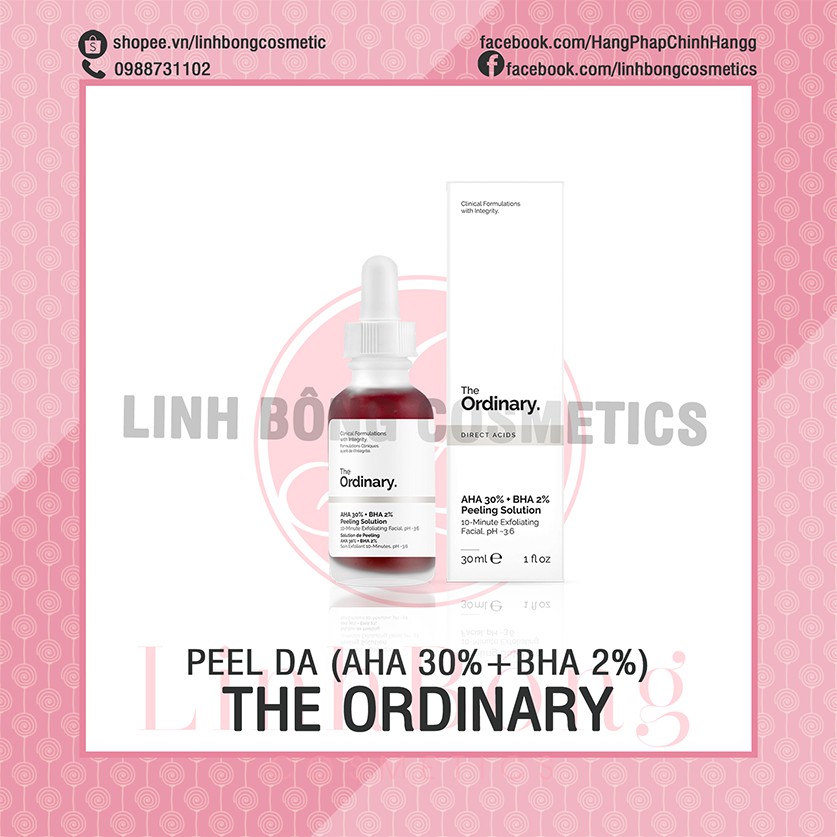 TẨY DA CHẾT THE ORDINARY AHA 30% PEELING