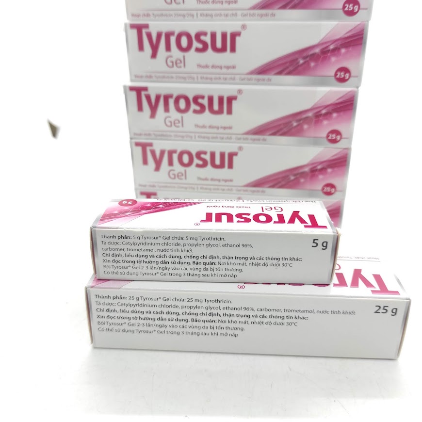 GEL BÔI DA TYROSUR tuýp 25g