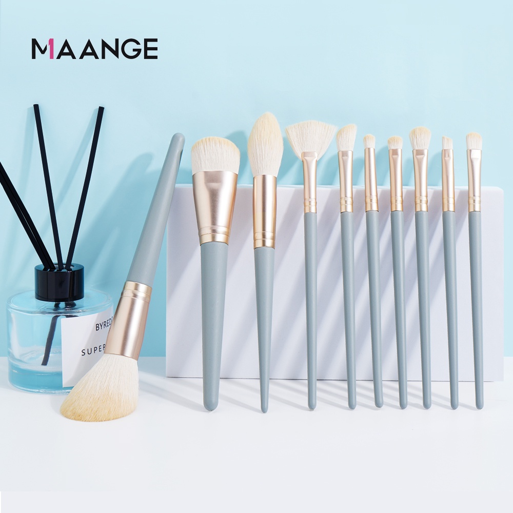 Bộ 10 Cọ Trang Điểm Maange 51079 Thích Hợp Cho Người Mới