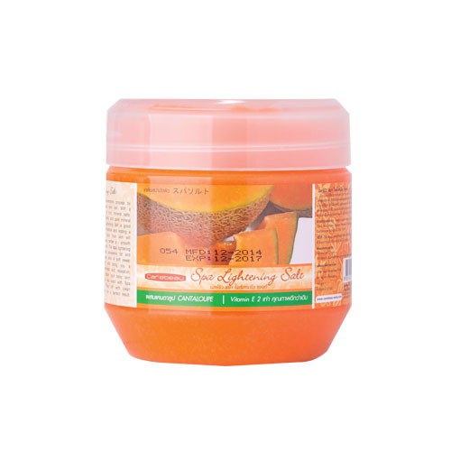 Gel muối tắm SPA Lightening Thái Lan tẩy tế bào chết mùi dưa gang 700gr - hũ