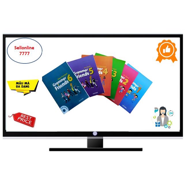Bản đẹp Grammar Friend 1-6 (chọn 1 tùy ý từ 1 đến 6)