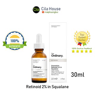 [Bill hãng] The Ordinary Granactive Retinoid 2% in Squalane 30ml - Tinh Chất Chống Lão Hóa - Cila House