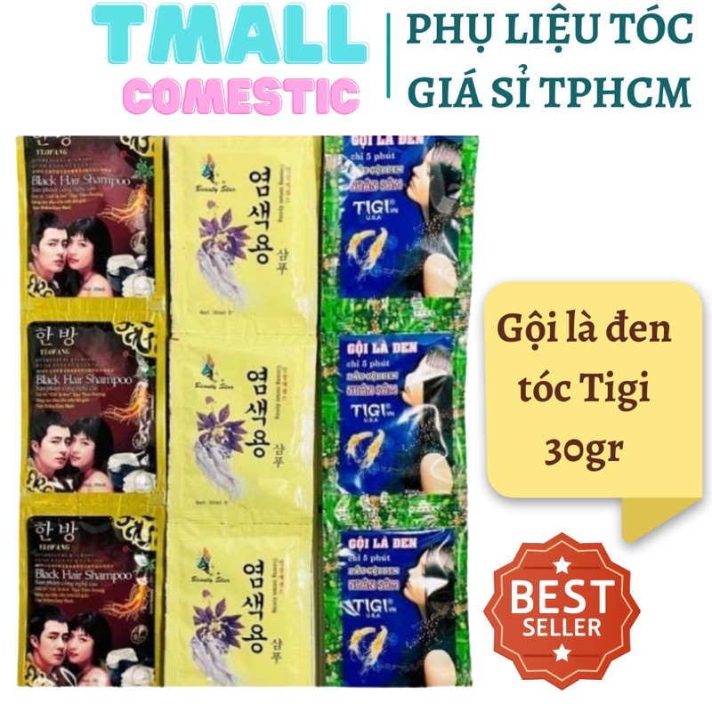 Dầu gội đen tóc - Gội là đen tigi, Gội đen nhân sâm đen tóc chỉ bằng cách gội TmallComestic