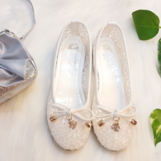 Giày búp bê lưới cho bé gái