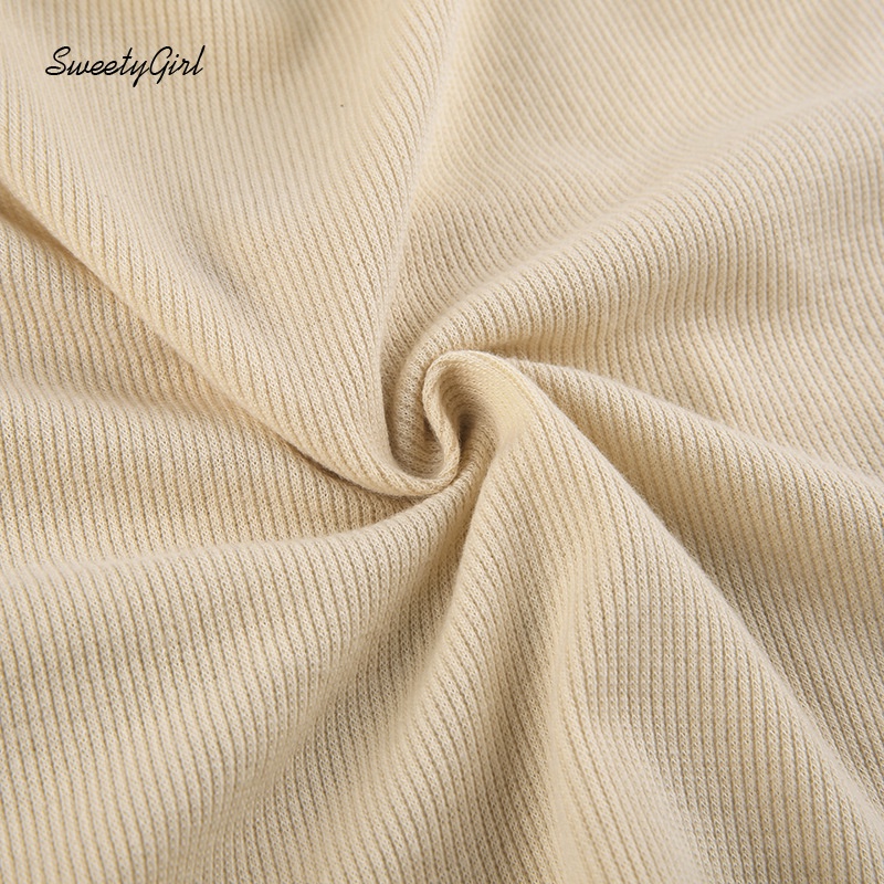 Áo Tank Top Hai Dây Cổ Chữ U In Chữ Màu Sắc Tương Phản Thời Trang Cho Nữ 2022