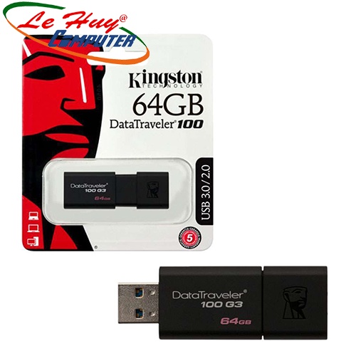 USB Kingston 64GB DT100G3 USB 3.0