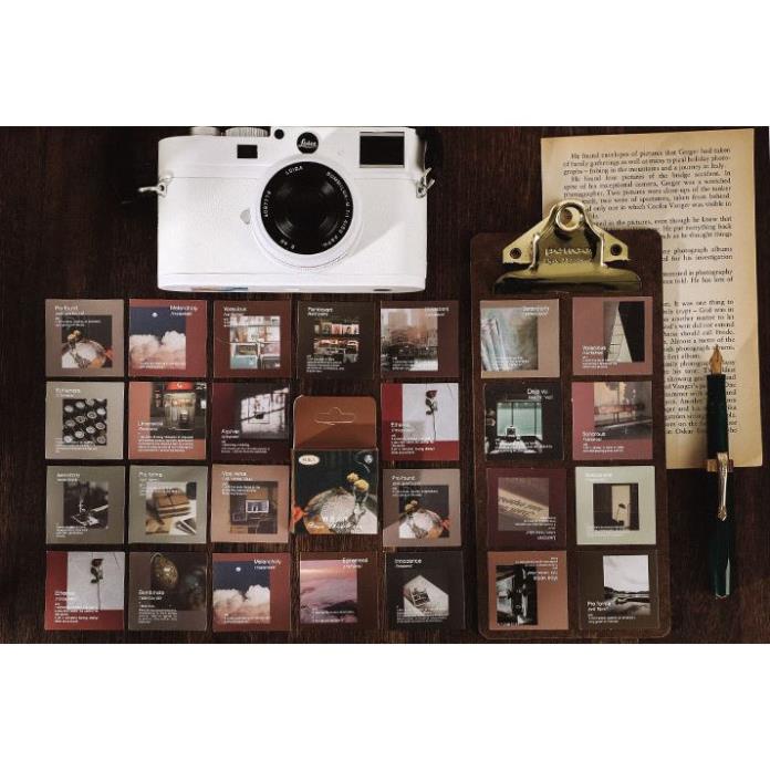 Bộ 46 Sticker Hồi Ức E128