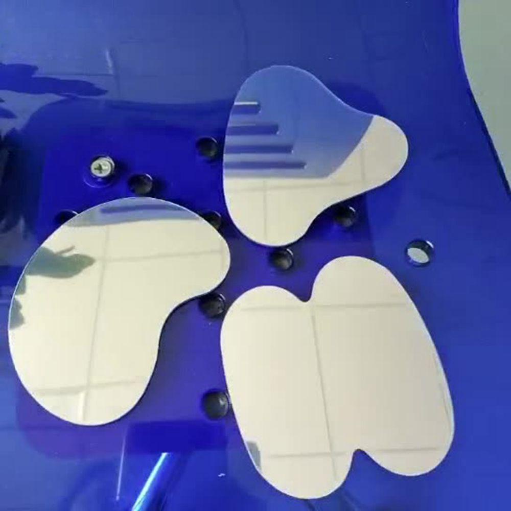 Tấm Lót Ly Trà Tráng Gương Cách Nhiệt Dùng Làm Đạo Cụ Chụp Ảnh