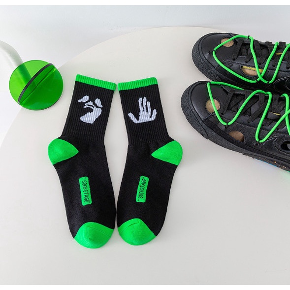 Vớ Tất thể thao cổ cao Nam Nữ phong cách trẻ trung và năng động.