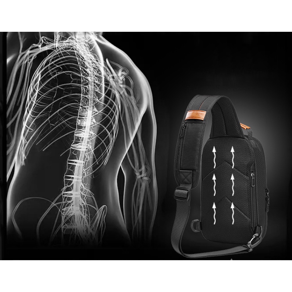 Túi đeo chéo nam đa năng cao cấp phong cách cá tính mới