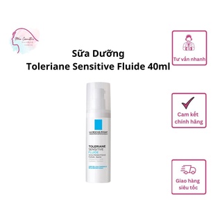 La Roche-Posay - Sữa Dưỡng Cho Da Giúp Dưỡng ẩm, Làm Dịu và Bảo Vệ Da nhạy cảm Toleriane Sensitive Fluide 40ml