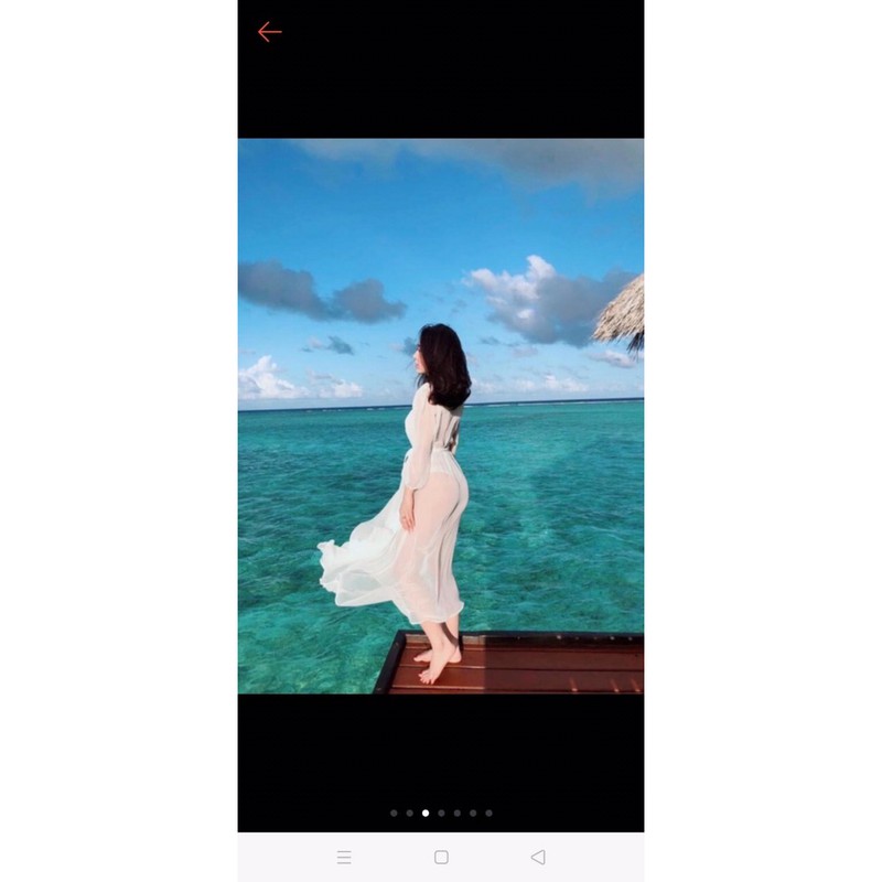 Áo Choàng Khoác Ngoài BiKiNi Đi Biển Dáng Dài | BigBuy360 - bigbuy360.vn