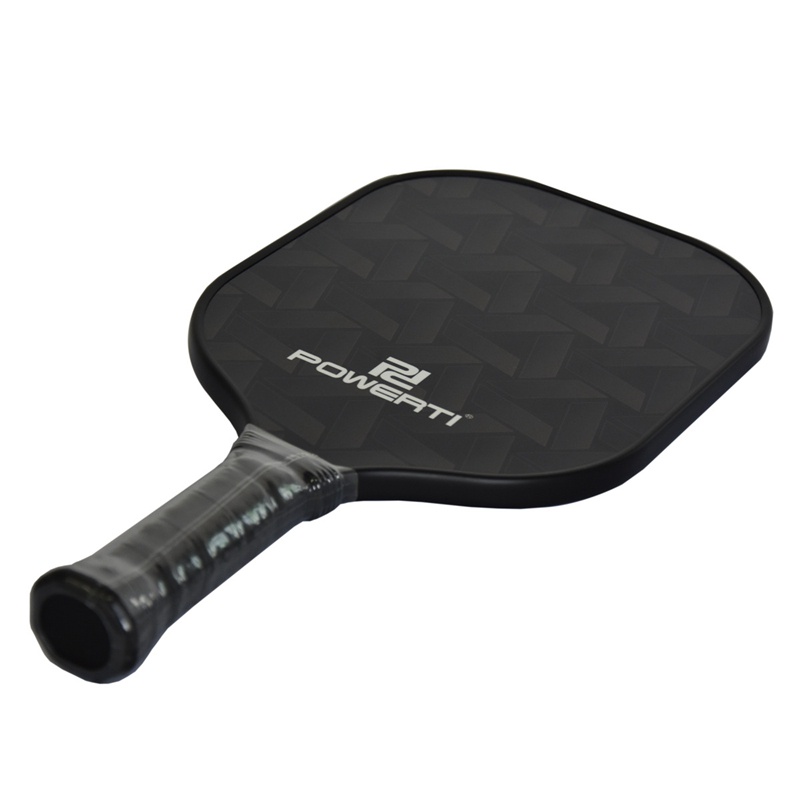 Powerti Vợt Bóng Pickleball Bằng Sợi Carbon Khối Lượng Nhẹ Hình Tổ Ong Xoay