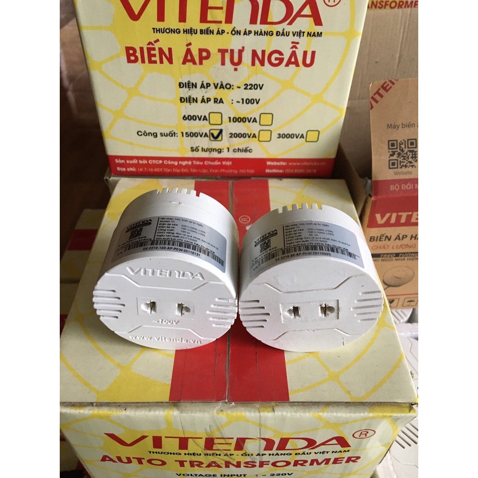ĐỔI NGUỒN 220V SANG 110/120V Ổ CẮM MINI 100VA DÙNG CHO QUẠT, LỌC KK...NỘI ĐỊA NHẬT, MỸ