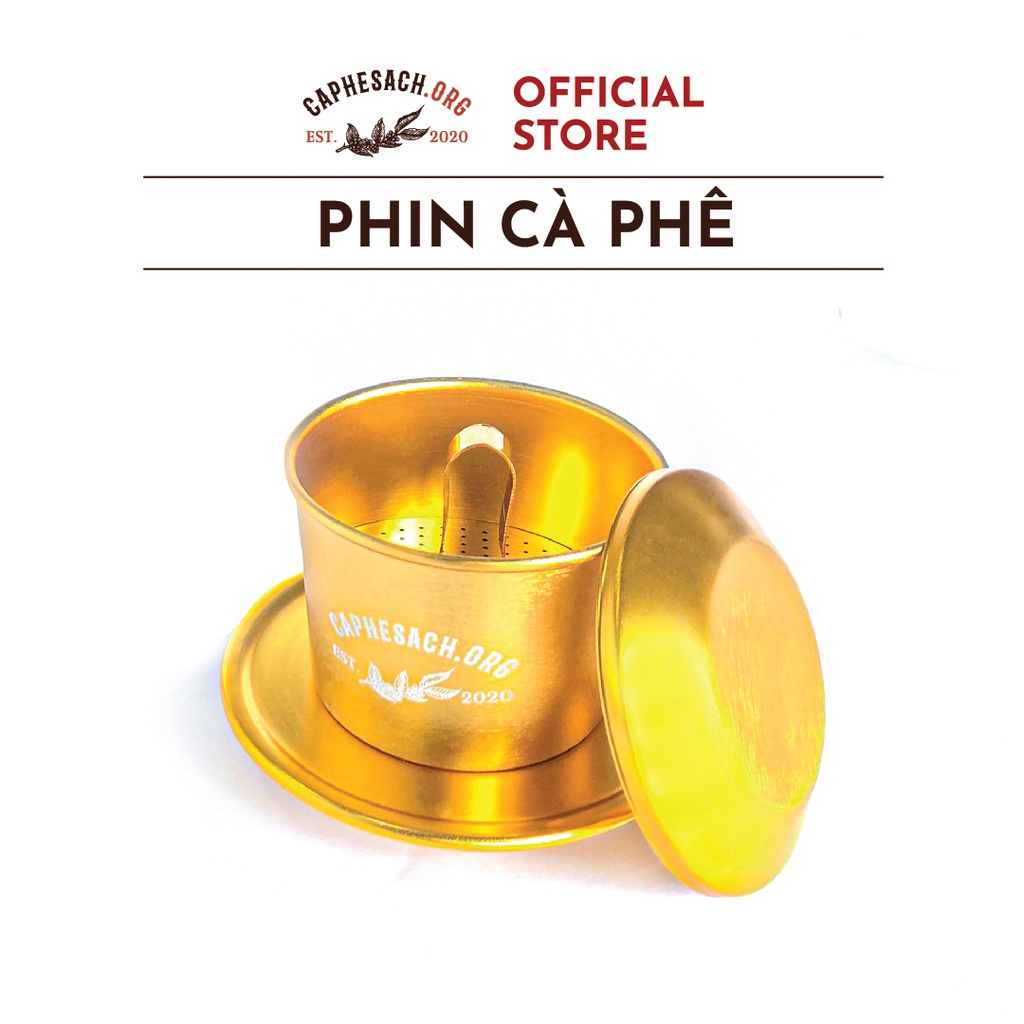 Phin cà phê inox cao cấp Caphesach.org