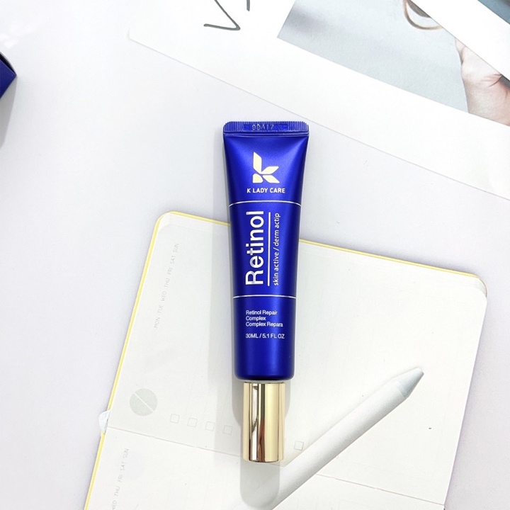 Kem retinol 0.5% K Lady Care 30ml Hàn Quốc Mit Beauty dưỡng da căng bóng hạn chế nếp nhăn