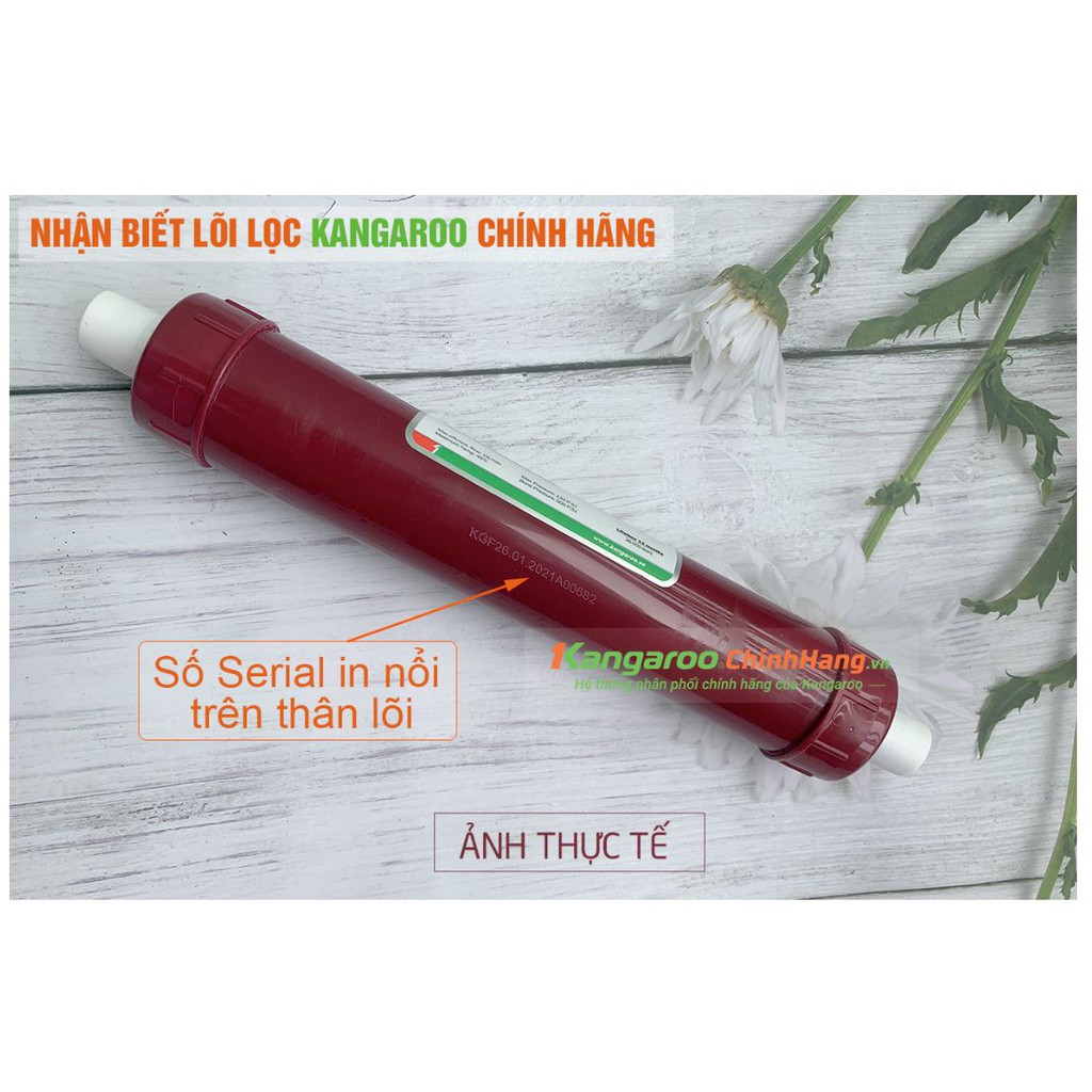 Lõi Lọc Nước Kangaroo Sô 6 - Lõi Lọc RO Ceramic - Cam Kết Chính Hãng - Đổi Trả Trong Vòng 7 Ngày --- Kangaroo Ceramic