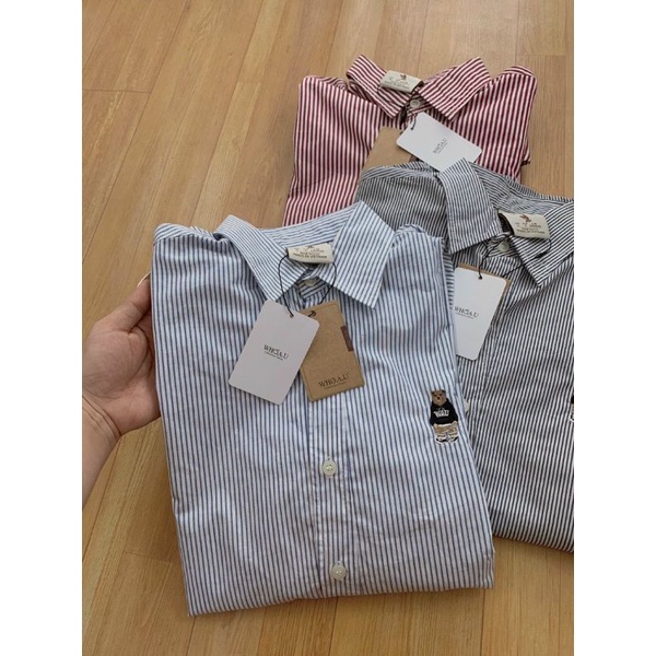 ÁO SƠ MI SỌC WHO VNXK